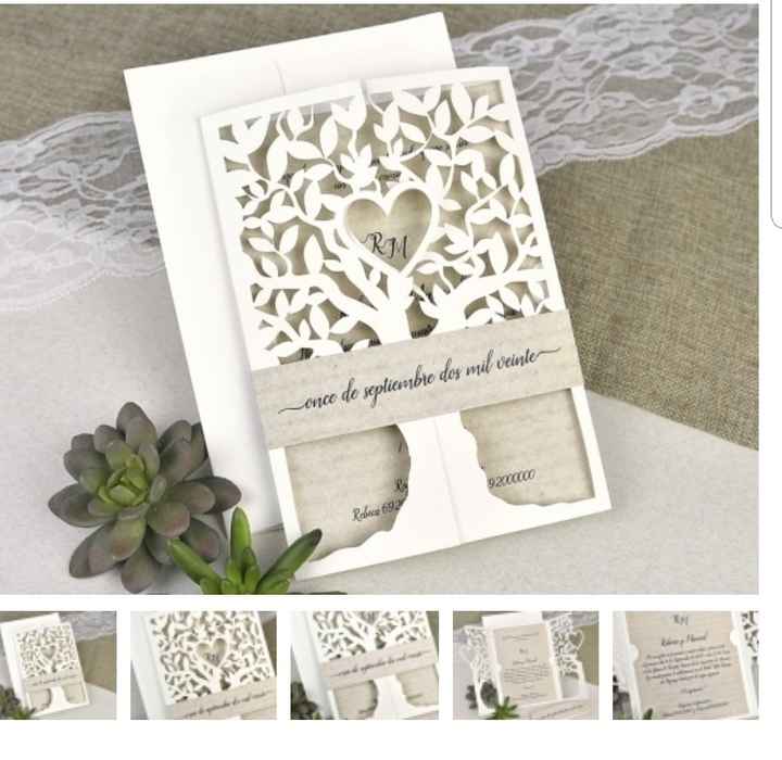 Invitaciones de boda - 1