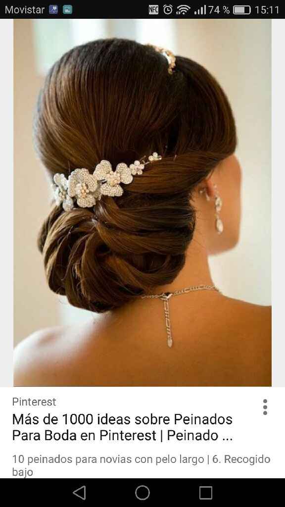 Vestido de cuello de cisne, ideas para peinado - 2