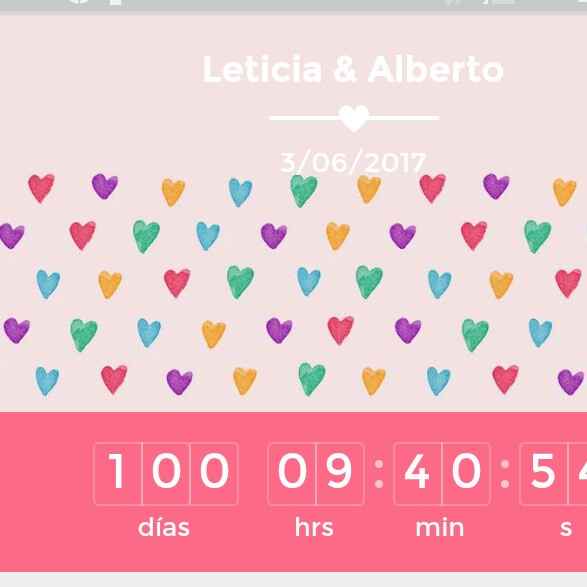 100 días para la boda !!! - 1