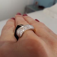 Sigo emocionada con mi anillo, no puedo dejar de mirarlo es una pieza vintage años 50 ♠️♠️