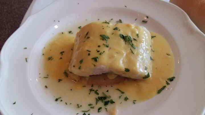 Merluza al Cava (Primer plato)