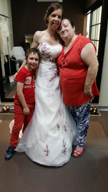 Primera prueba del vestido. - 8
