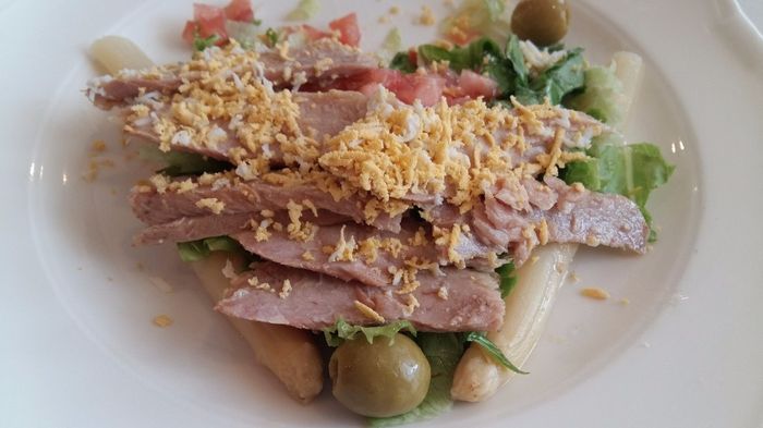 Ensalada de Ventresca (Entrante) - Éste fué el que elegimos.
