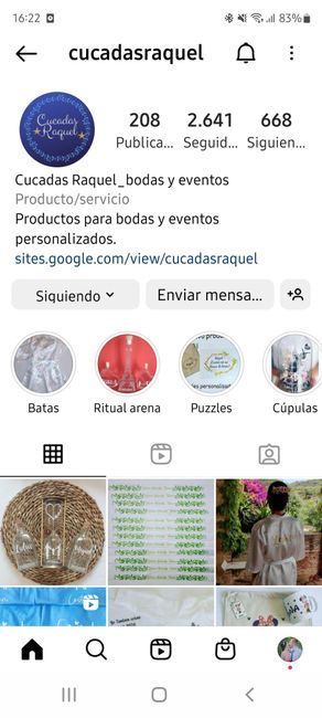 ¿Haréis la ceremonia de la arena? ⏳ 2
