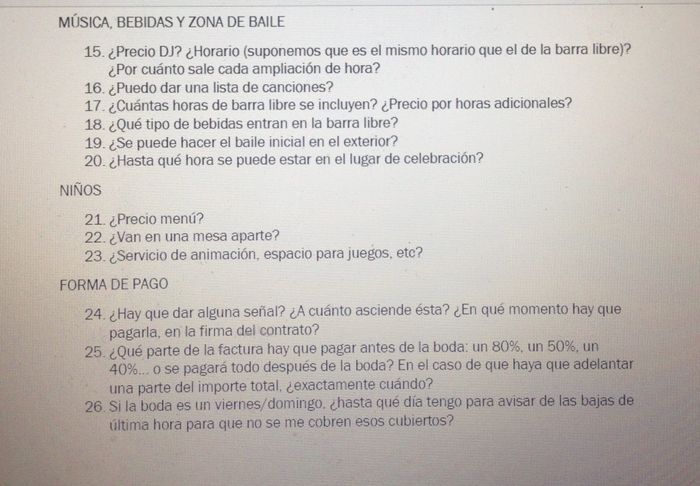 ¿qué preguntaréis al banquete? - 2