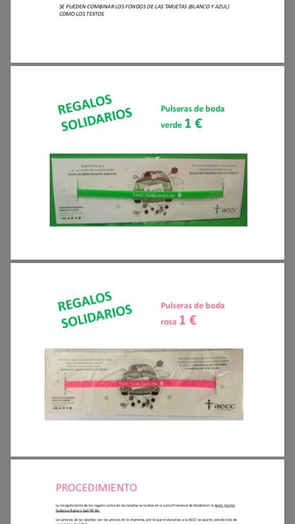 Alguien conoce pulseras súmate al rosa? - 1