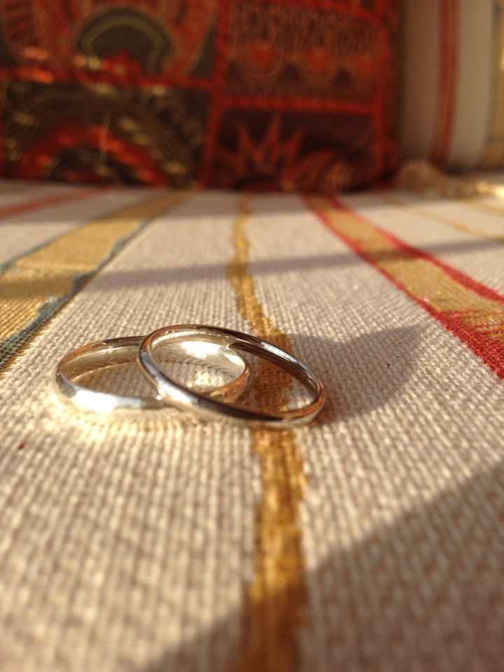 Ya tenemos anillos!!!!❤❤ - 1