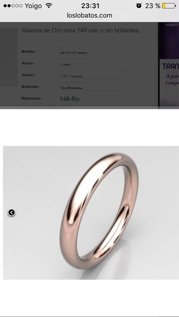 Alianza oro rosa - 1
