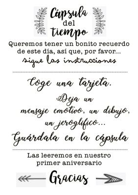 Mi libro de firmas en una botella - 1