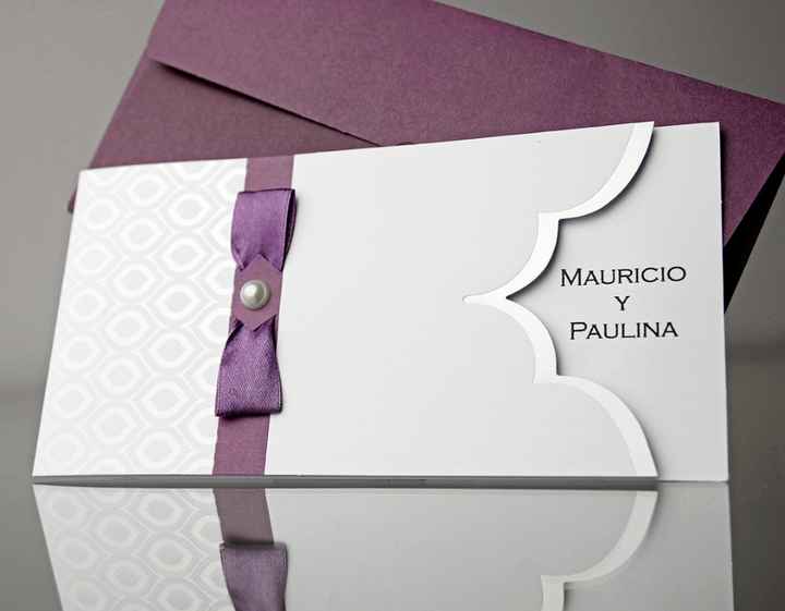 Invitación de boda