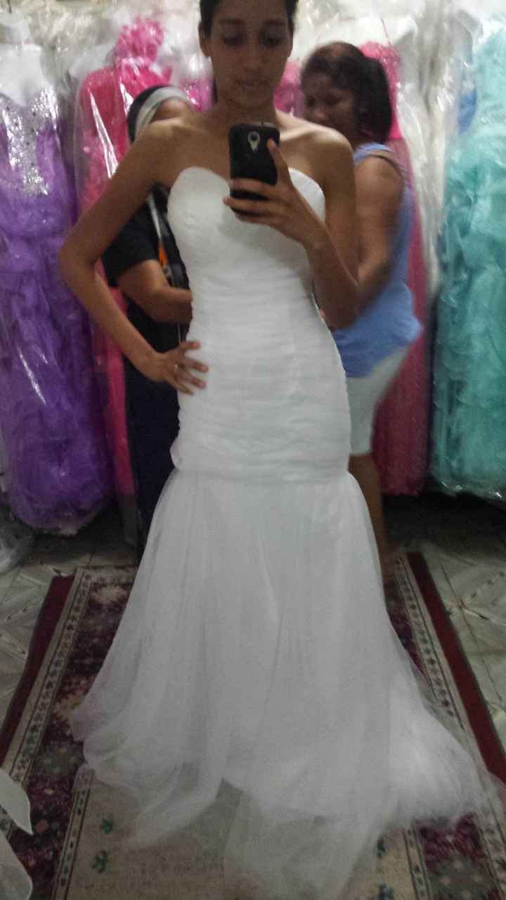 MI PRIMERA PRUEBA DEL VESTIDO