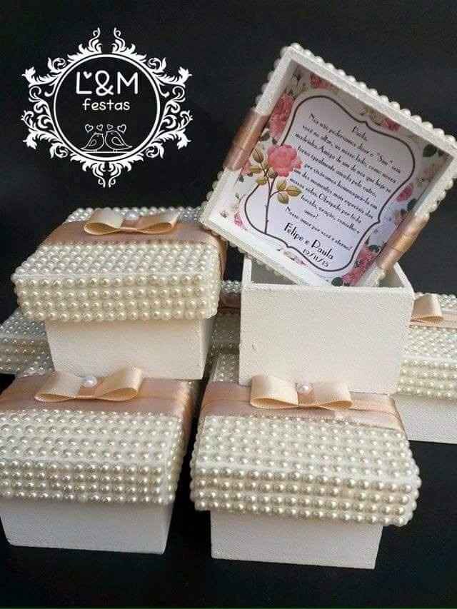 Para los regalos de los invitados