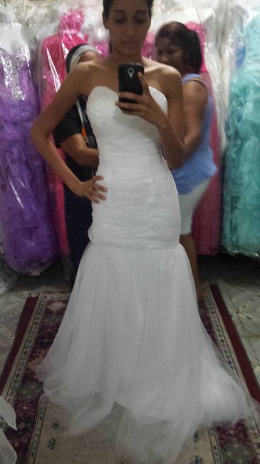 MI PRIMERA PRUEBA DEL VESTIDO