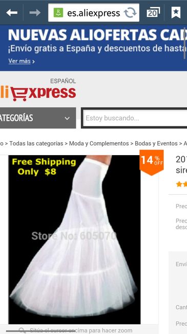 Ya casadas que han usado can can aliexpress experiencias!! - 2