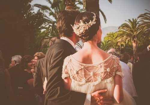 tocado novia