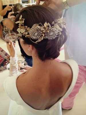 tocado novia
