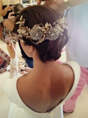tocado novia