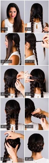 recogido trenzas