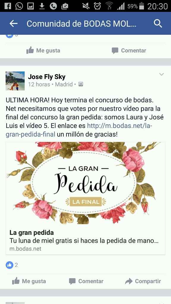 Ya tenemos ganador de "La Gran Pedida" :) - 1