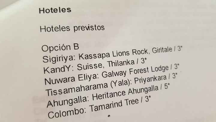 Novios 23 julio y que vayan a sri-lanka con maldivas - 1
