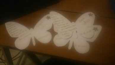 mariposas agradecimiento