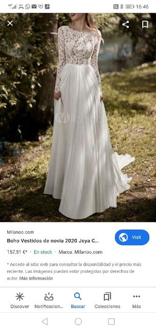 Vestido de novia: lluvia de ideas 2