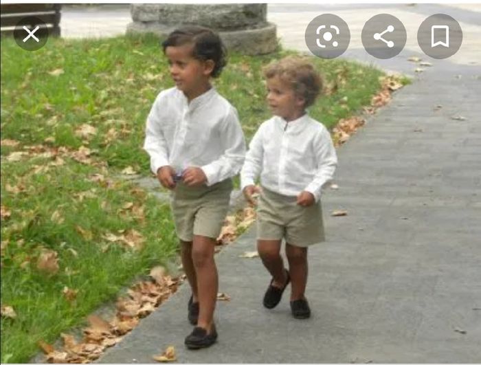 Moda infantil para los pajes - ¡qué monos están los niños! 9