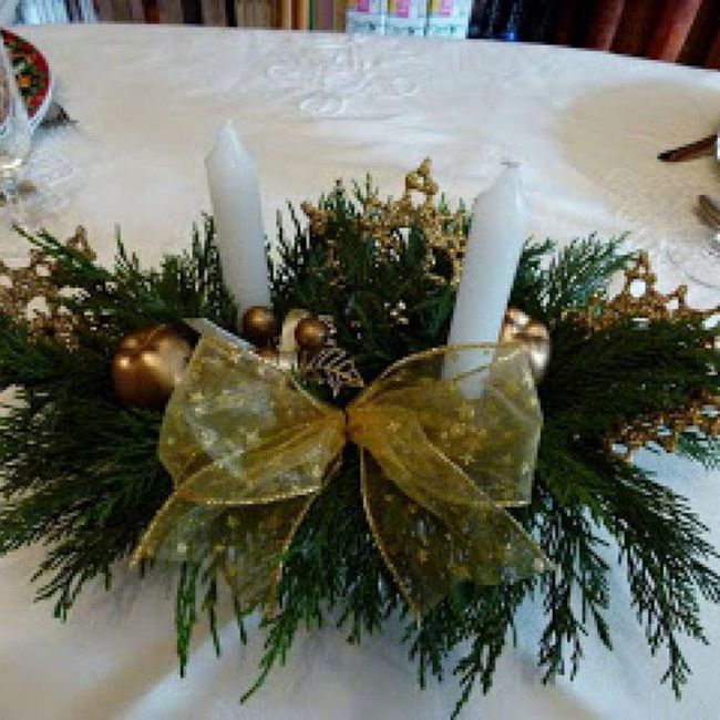 Centros de mesa navideños para bodas!! 1