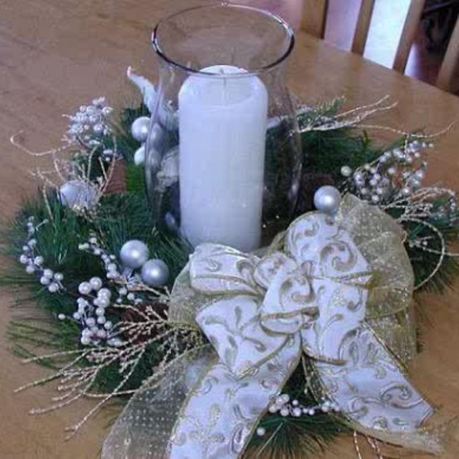 Centros de mesa navideños para bodas!! 4