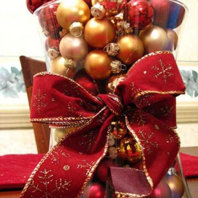 Centros de mesa navideños para bodas!! 5
