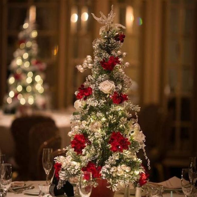 Centros de mesa navideños para bodas!! 11