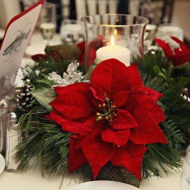 Centros de mesa navideños para bodas!! 13