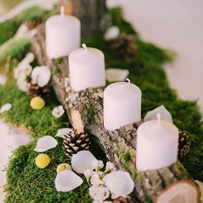 Centros de mesa navideños para bodas!! 14