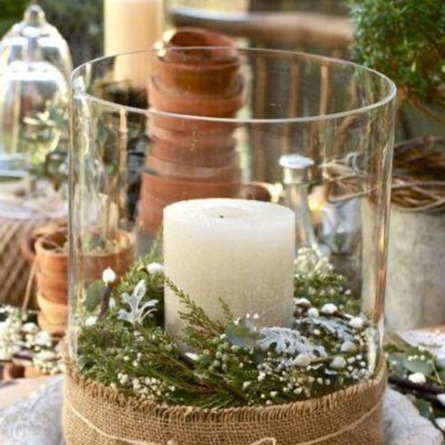 Centros de mesa navideños para bodas!! 15
