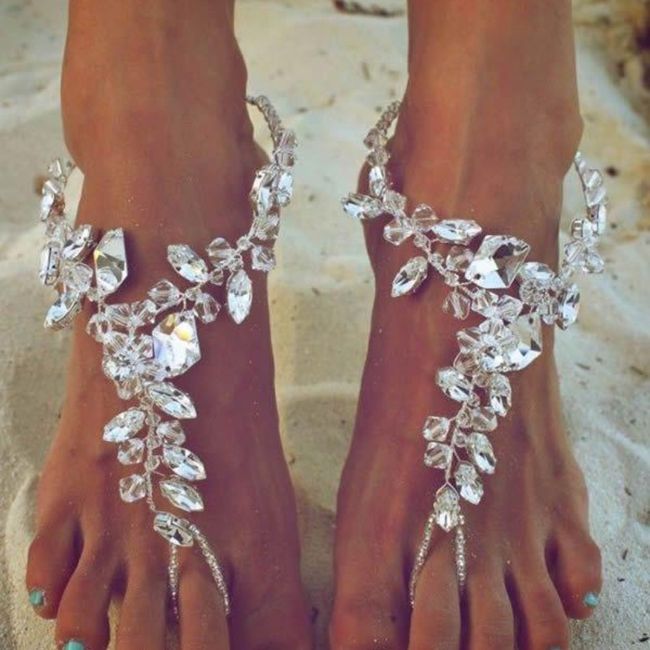 Y si nos casamos en la playa... q calzado llevar? 10