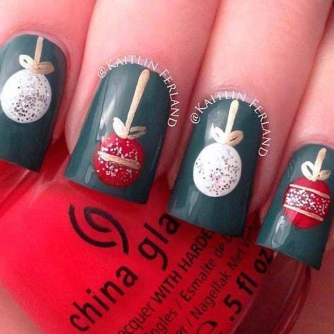 Uñas navideñas para bodas 2