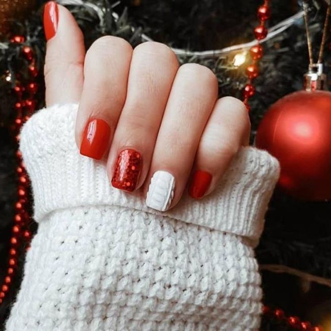 Uñas navideñas para bodas 13