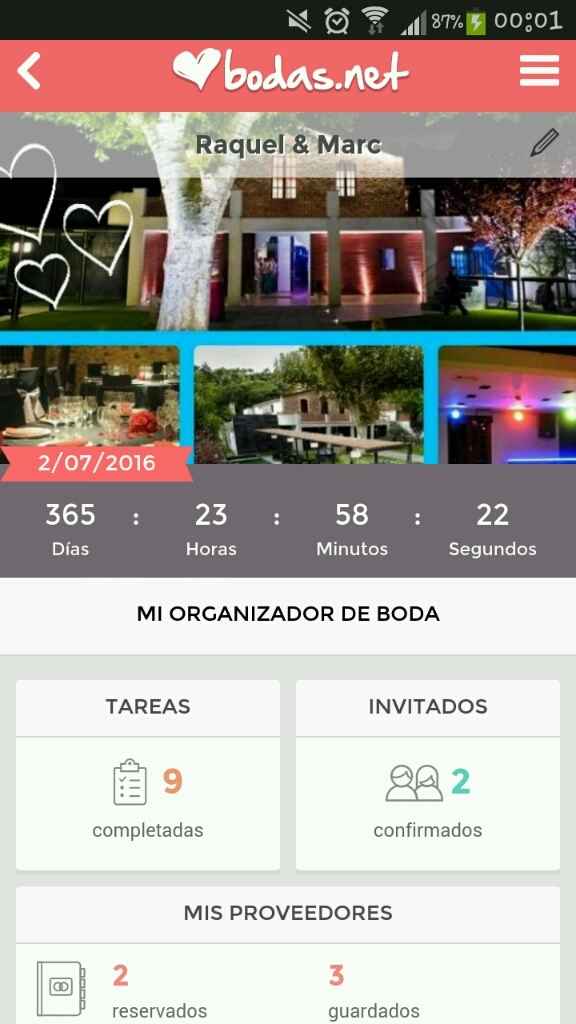 Empieza la cuenta atrás ... 1 añito :) - 1