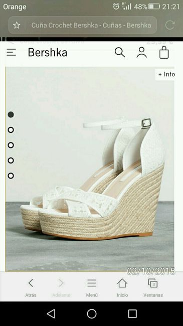 Mis zapatos y mis cuñas para el baile :) - 2