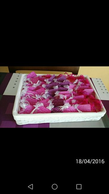 Cojin, arroz y cestitas para los petalos! - 6