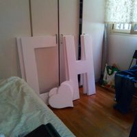 Letras grandes caseras por menos de 20€. con materiales y todo. - 2