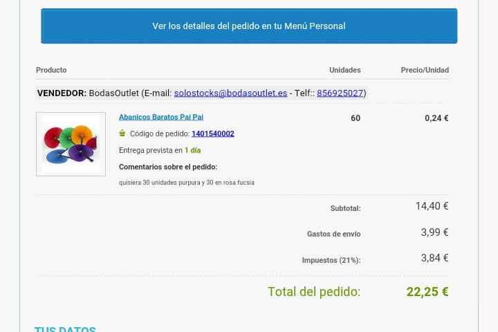 Ya me an llegado mis pai pai - 1