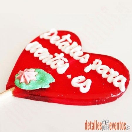 Piruletas personalizadas