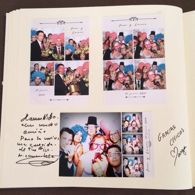 Fotomaton un original libro de firmas además de diversión para los invitados - 2