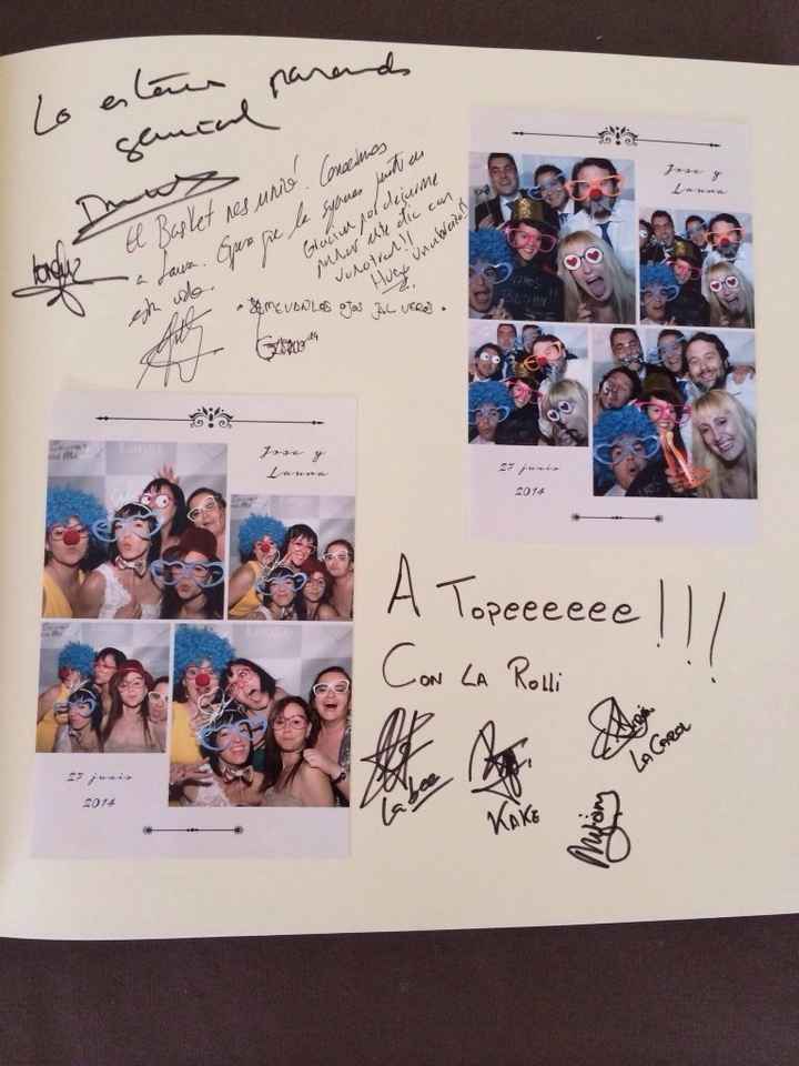 Fotomaton un original libro de firmas además de diversión para los invitados - 3