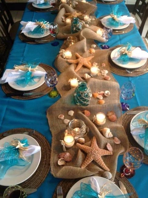 2. Decoración mesas