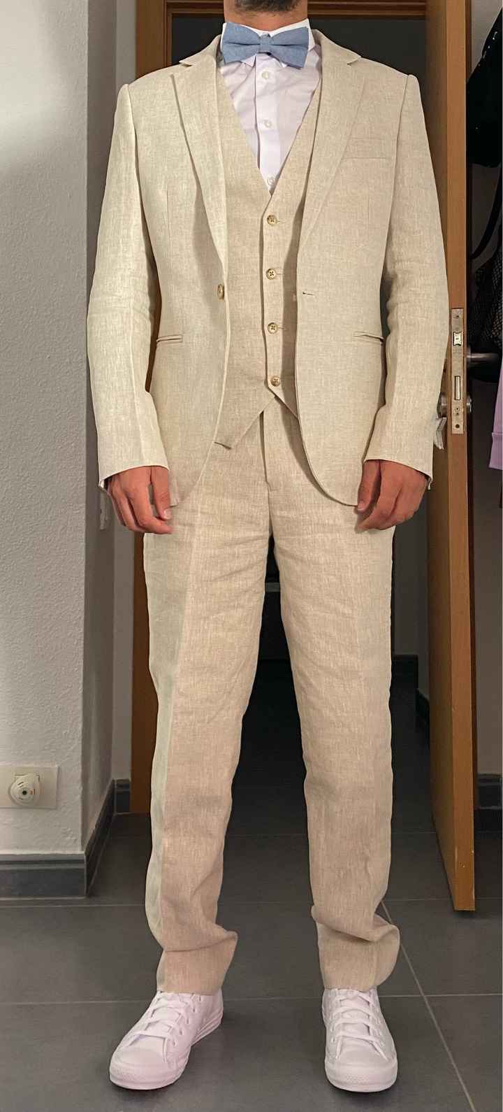 Trajes de novio de lino - 1