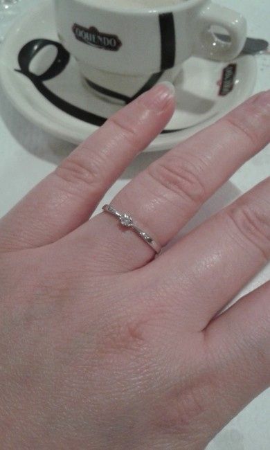 Mi anillo de pedida - 1