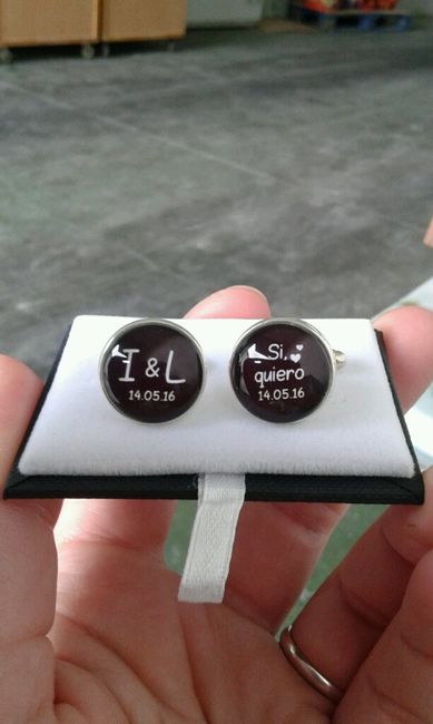 Gemelos de regalo para mi novio - 1