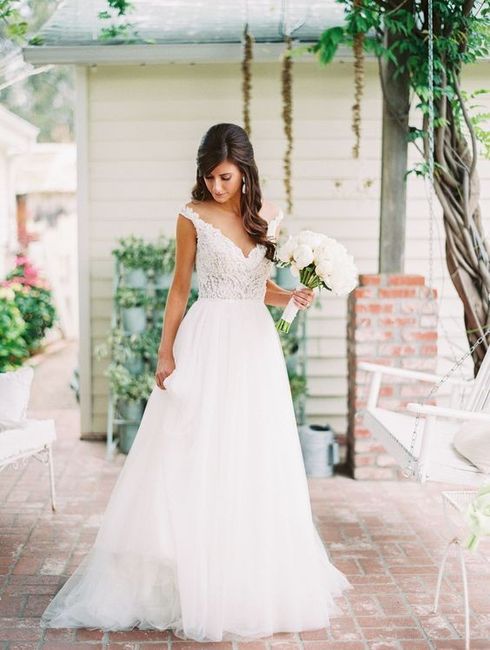 Vestido de novia princesa